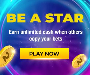 Be a Star: Earn unlimited cash when others copy your bets